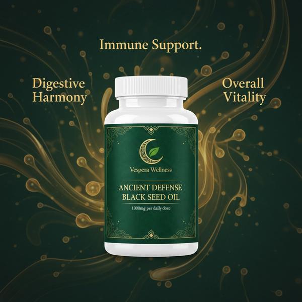 Vespera Ancient Defense Black Seed Oil - 120 Capsules