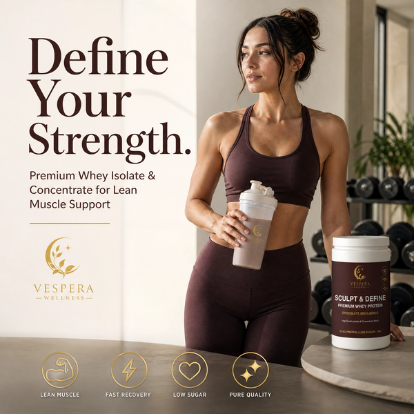 Vespera Sculpt & Define Premium Whey Protein Chocolate - 1000g